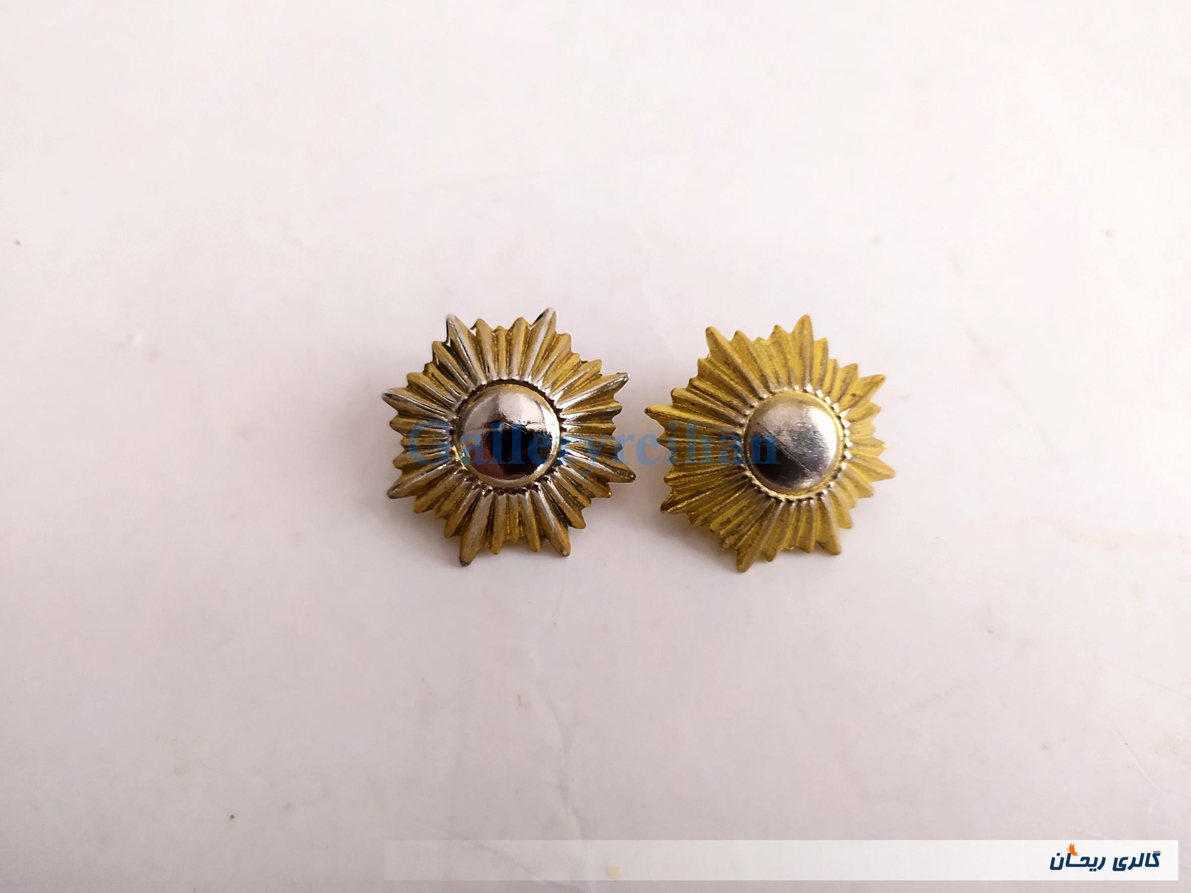 2عدد درجه یا قپه نظامی همراه با چفت (کد25695)