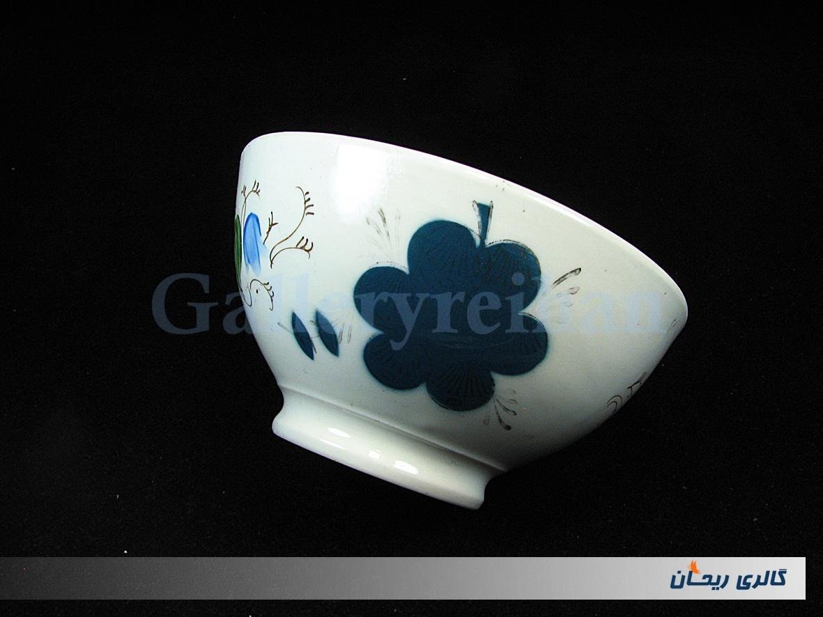 کاسه چینی روسی قدیمی طرح انگوری کاردست (کد1040)