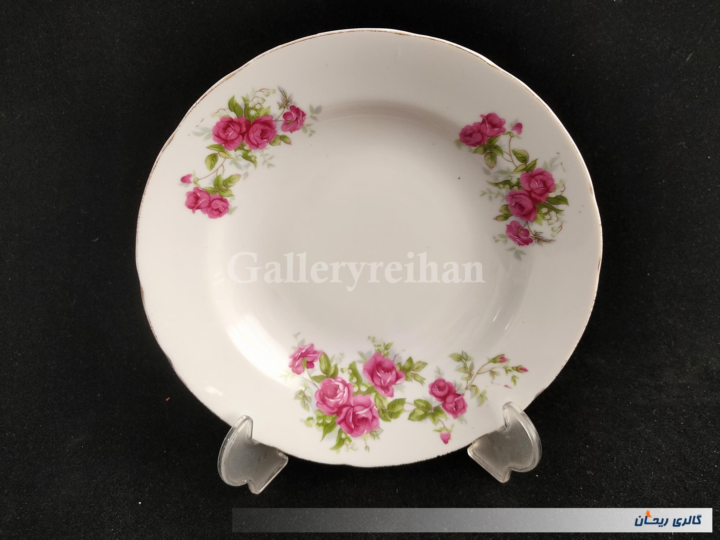 دیوارکوب چینی قدیمی گل سرخی (کد47826)