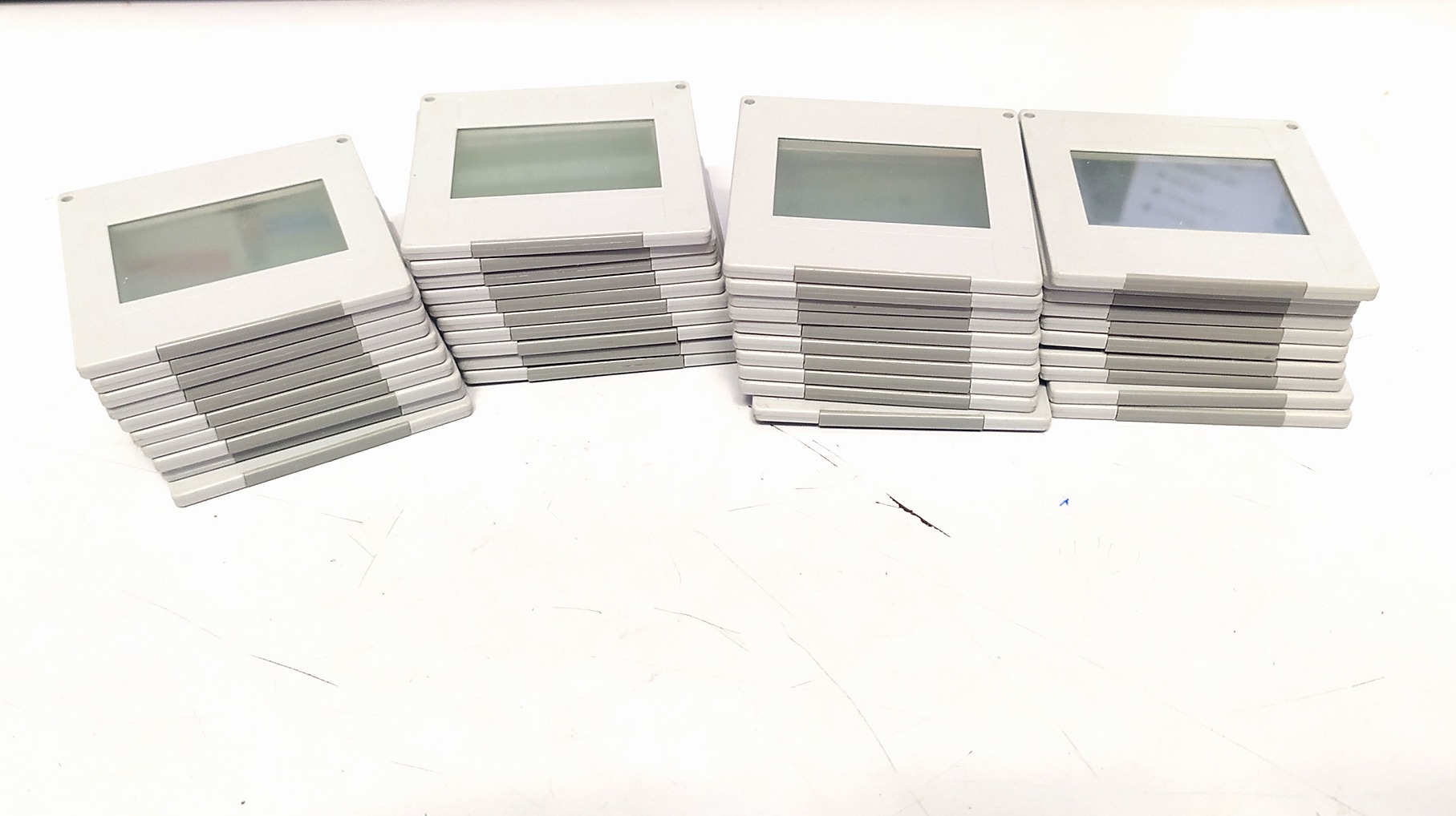 40 عدد قاب اسلاید خام شیشه ای دو تکه (کد10686)