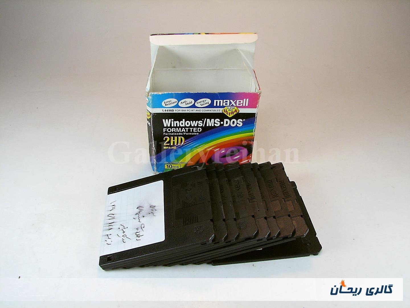 10 عدد فلاپی دکوری قدیمی مختلف (12283)