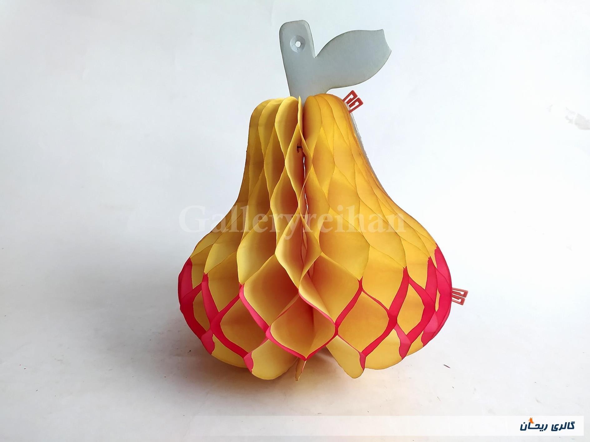 کاغذ کشی گلابی تزئین نوستالژی دهه 60 (کد46981)