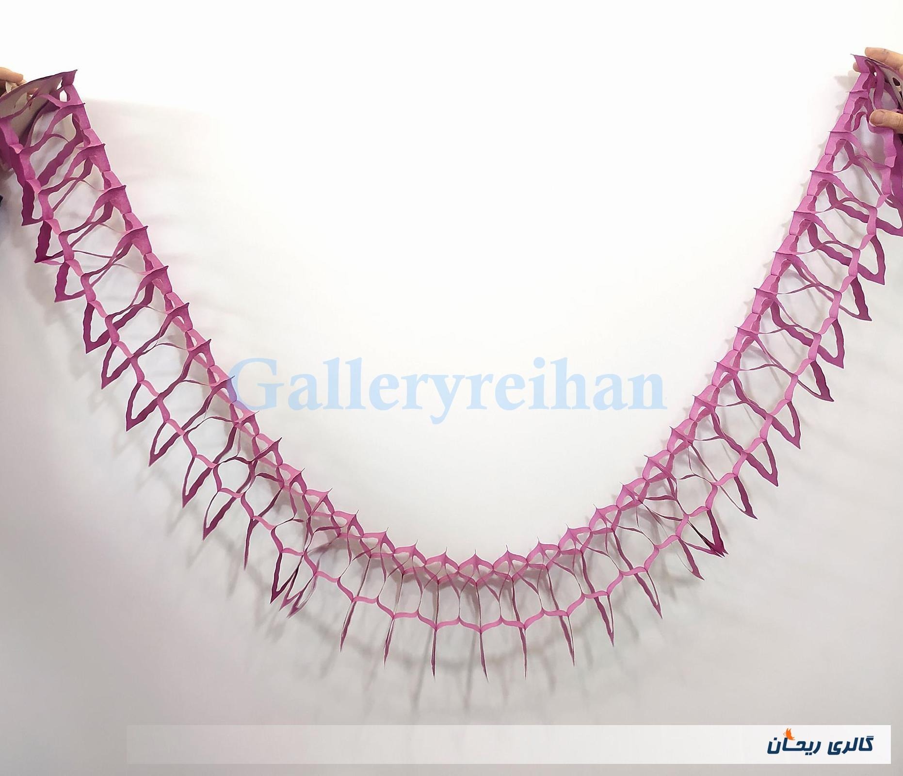 کاغذ کشی ریسه تزئین تولد نوستالژی دهه 60 (کد48137)