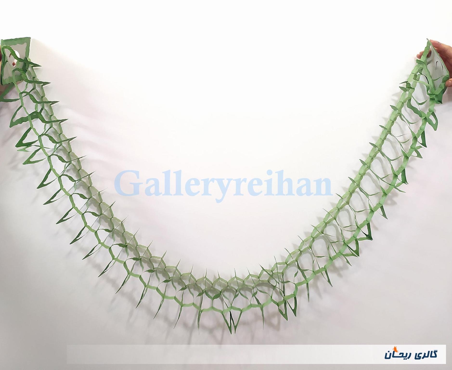 کاغذ کشی ریسه تزئین تولد نوستالژی دهه 60 (کد48116)