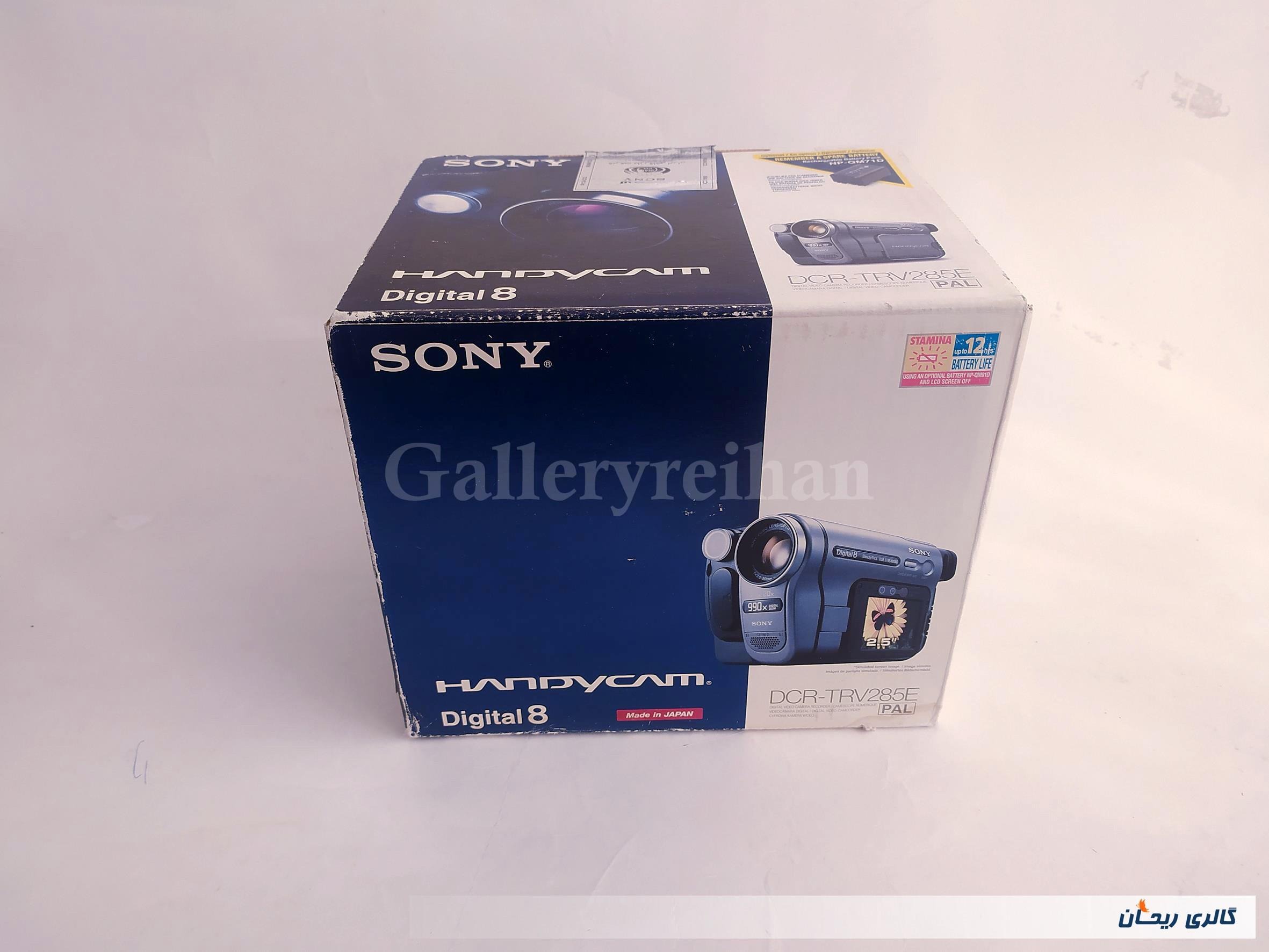 کارتن دوربین فیلم برداری SONY DCR-TR285E (کد48616)