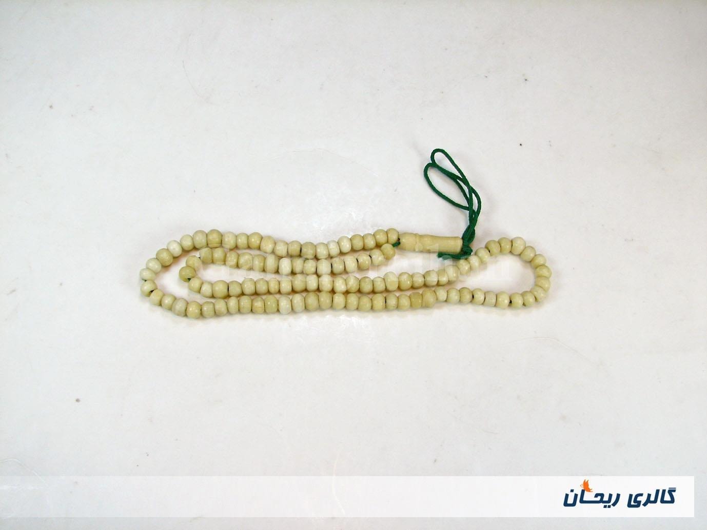 تسبیح کلکسیونی قدیمی دست ساز استخوان (کد12109)
