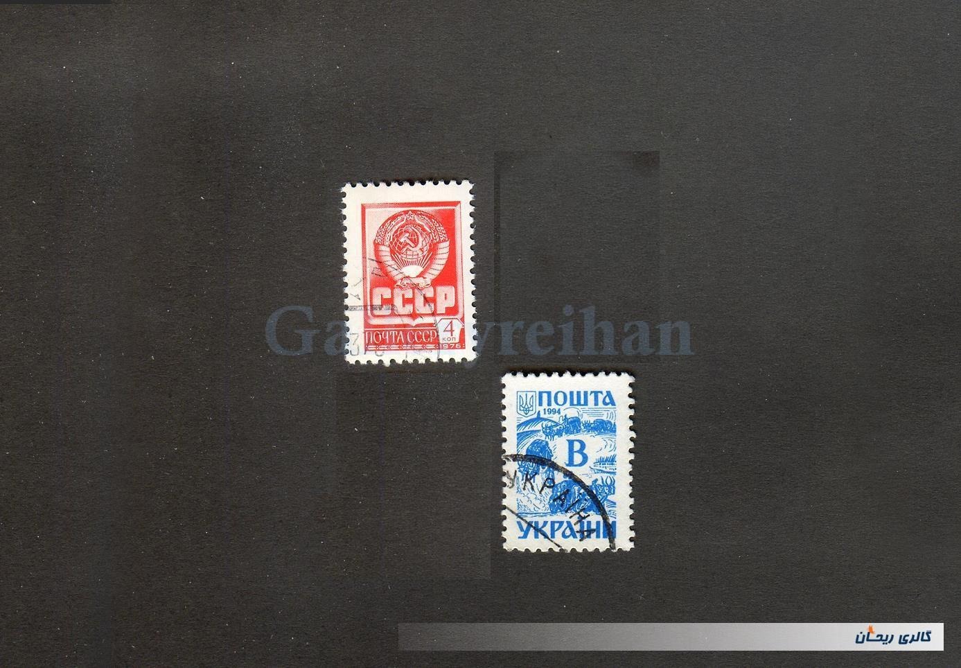 2عدد تمبر قدیمی و کمیاب کشور روسیه (20367)