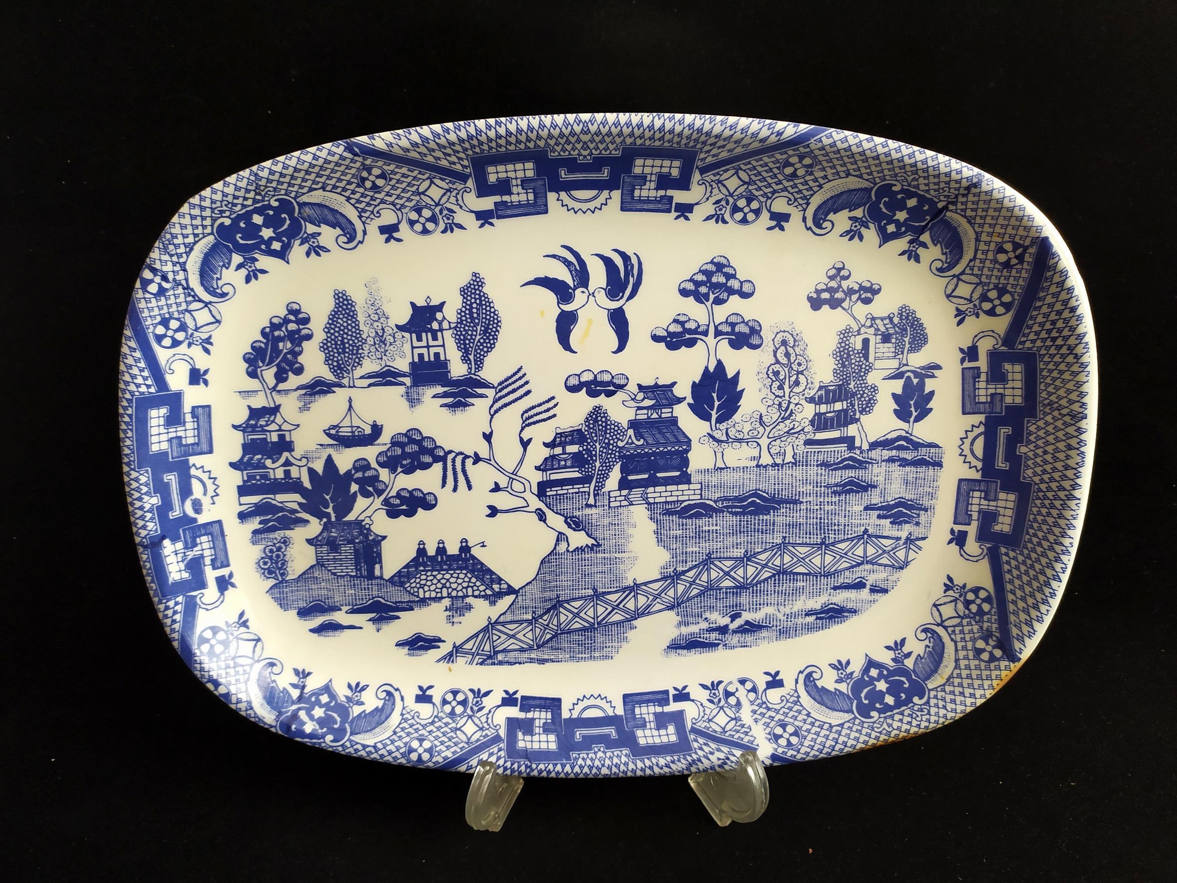 دیس قدیمی ملامین طرح چرچیل (کد44103)