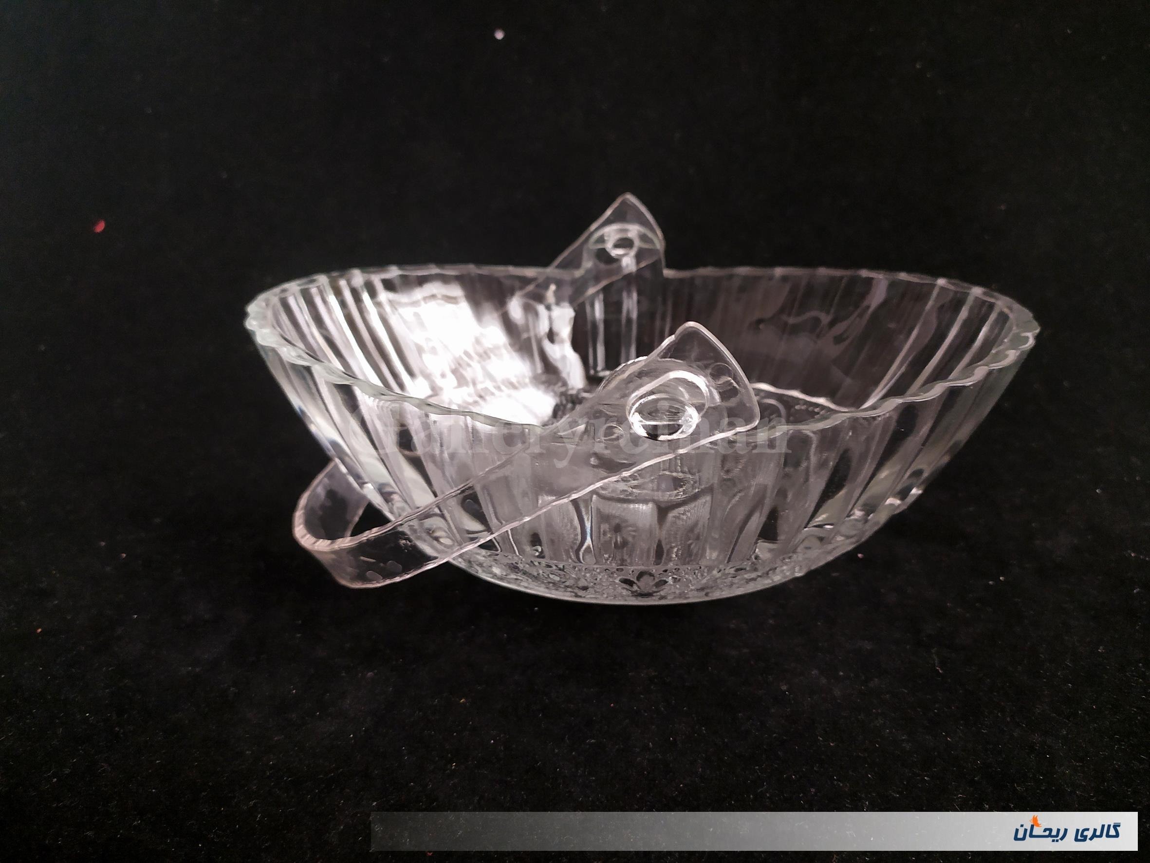 شکلات خوری طرح بهشتی قدیمی دسته دار (کد45548)