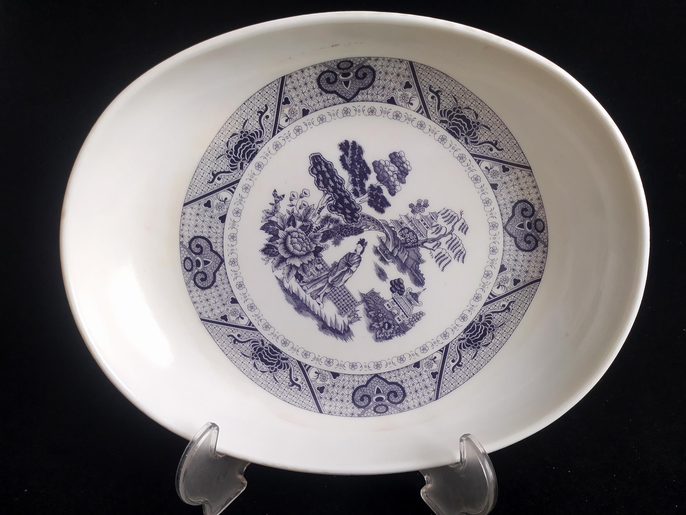 دیس قدیمی ملامین طرح زن ژاپنی (کد47381)