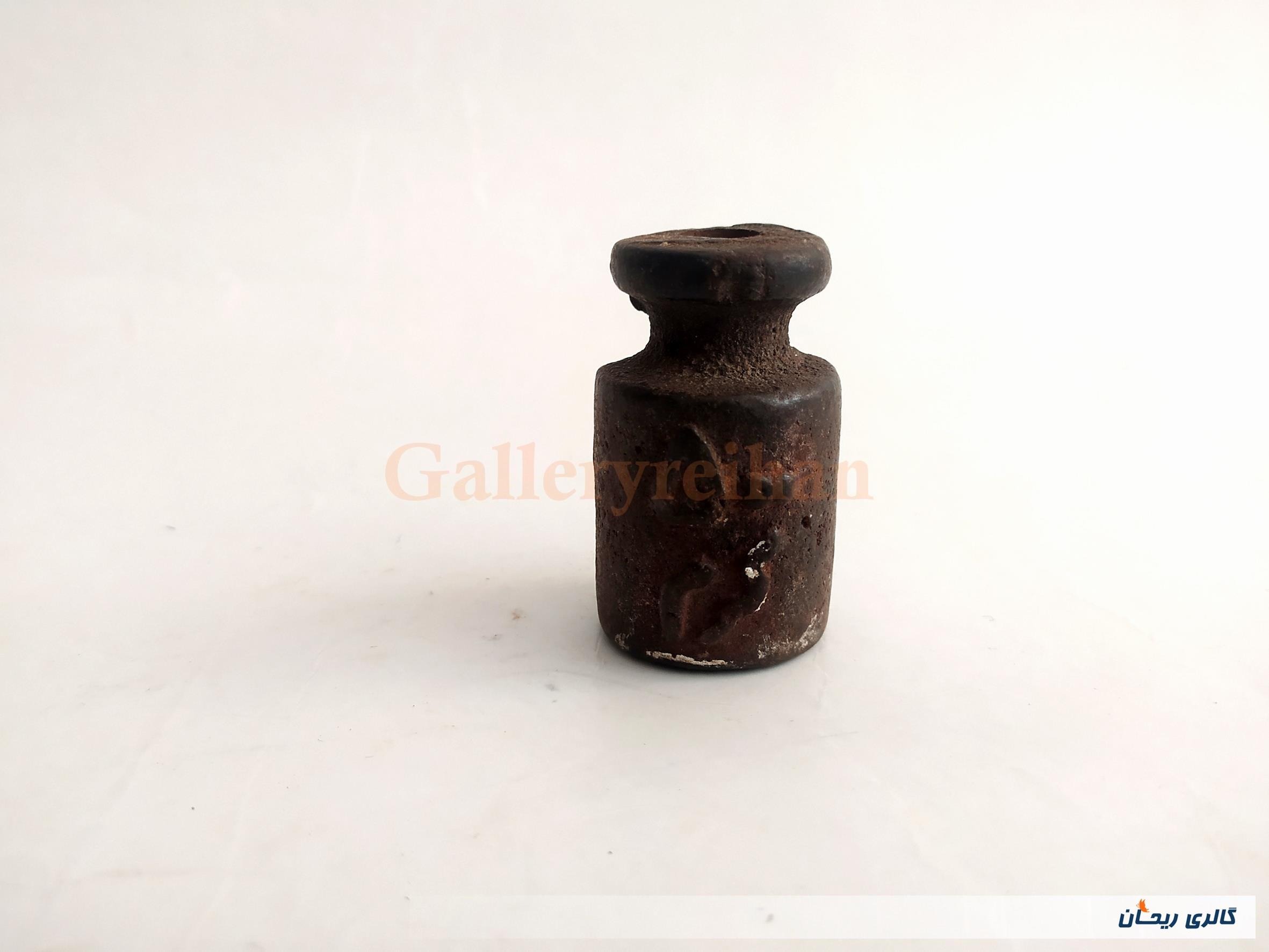 وزنه ترازو قدیمی چدنی 500 گرمی (کد48758)