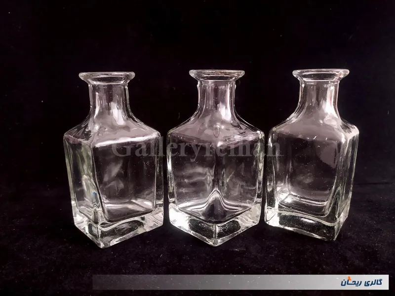 3 عدد شیشه مخصوص نگهداری عطر و مایعات (کد50274)