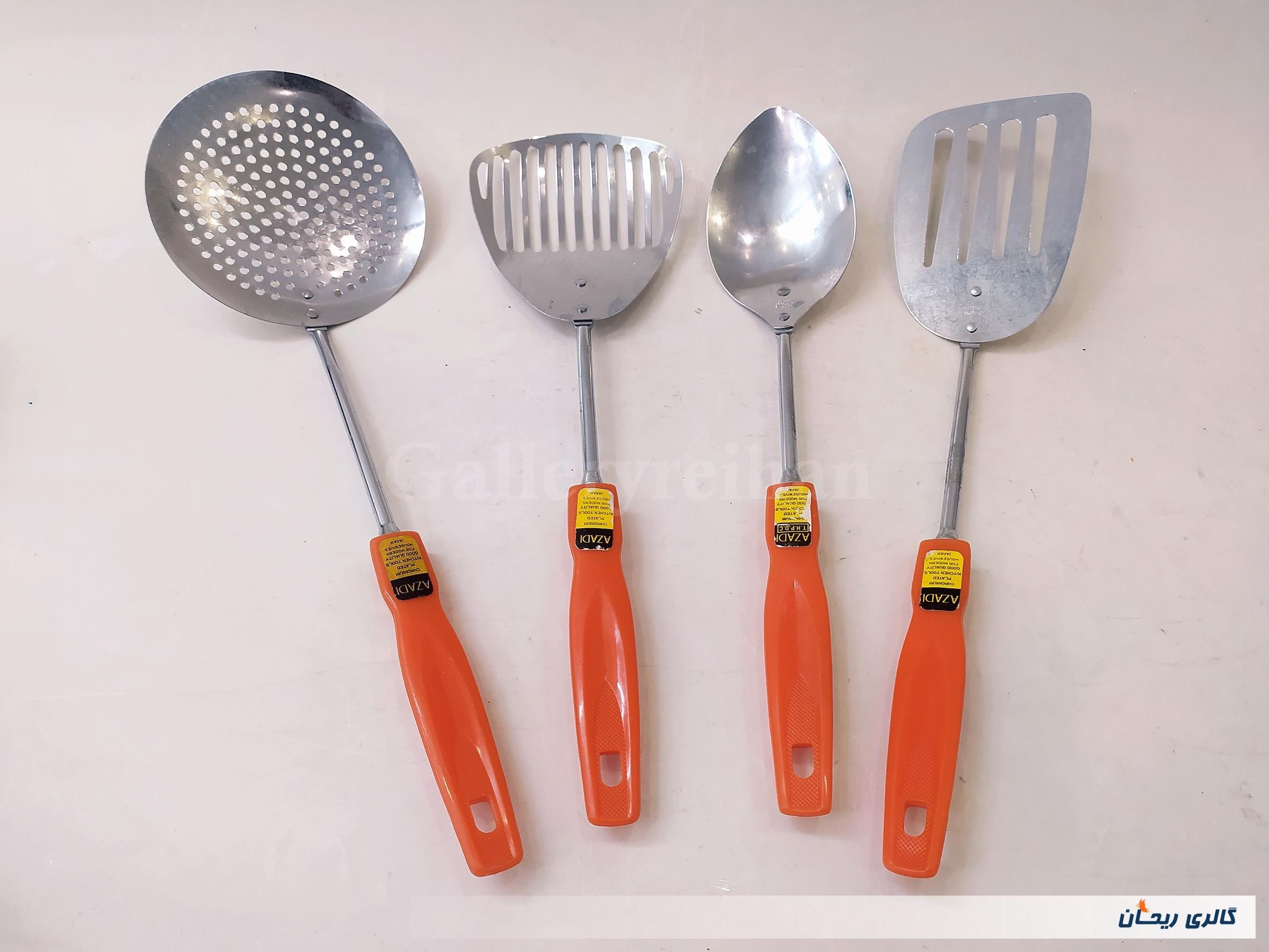 4 عدد کفگیر قدیمی نوستالژی ژاپنی (12-11-10-47709)