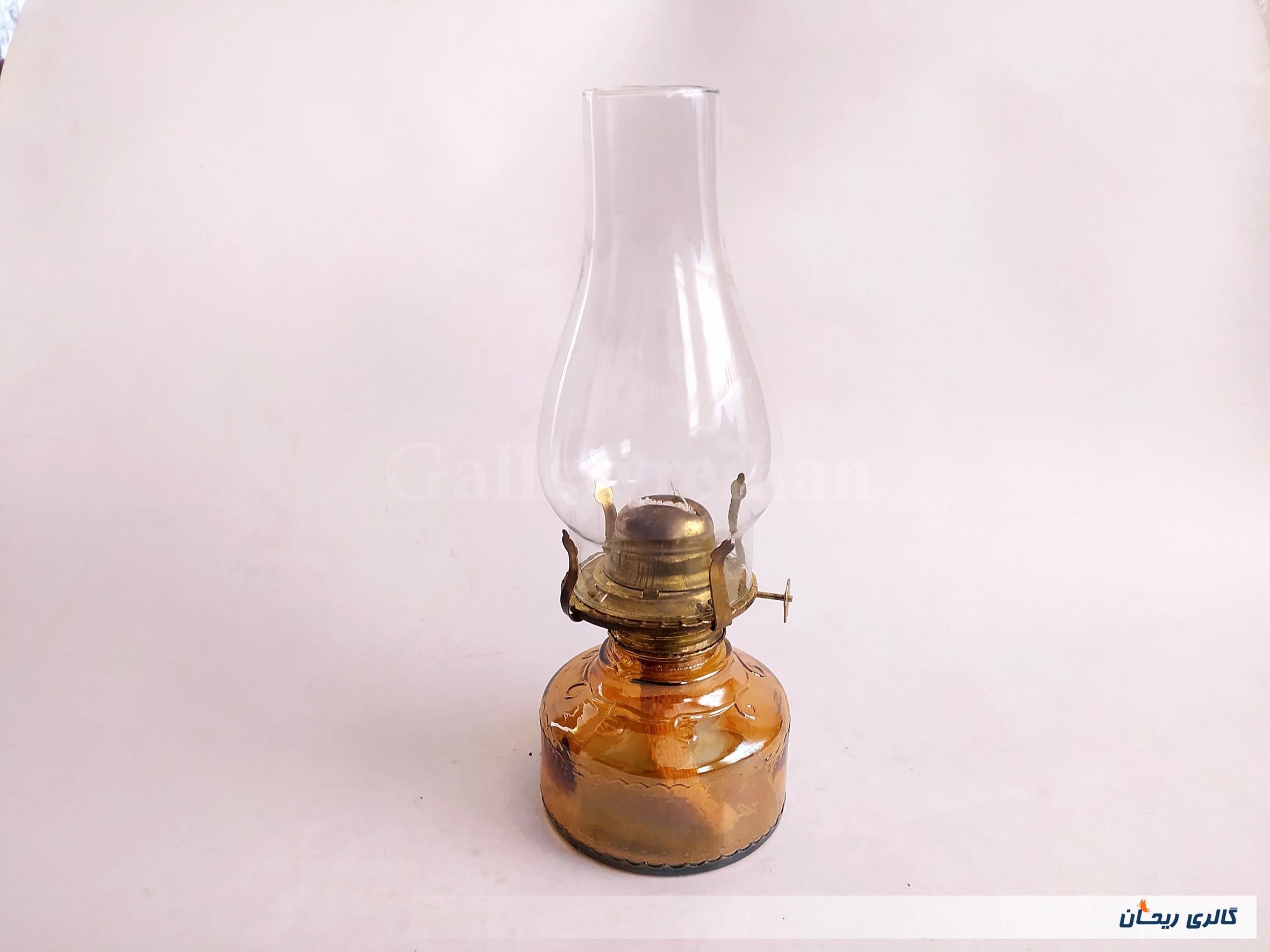 چراغ نفتی آجری رنگ زیبا قابل استفاده (کد27429)