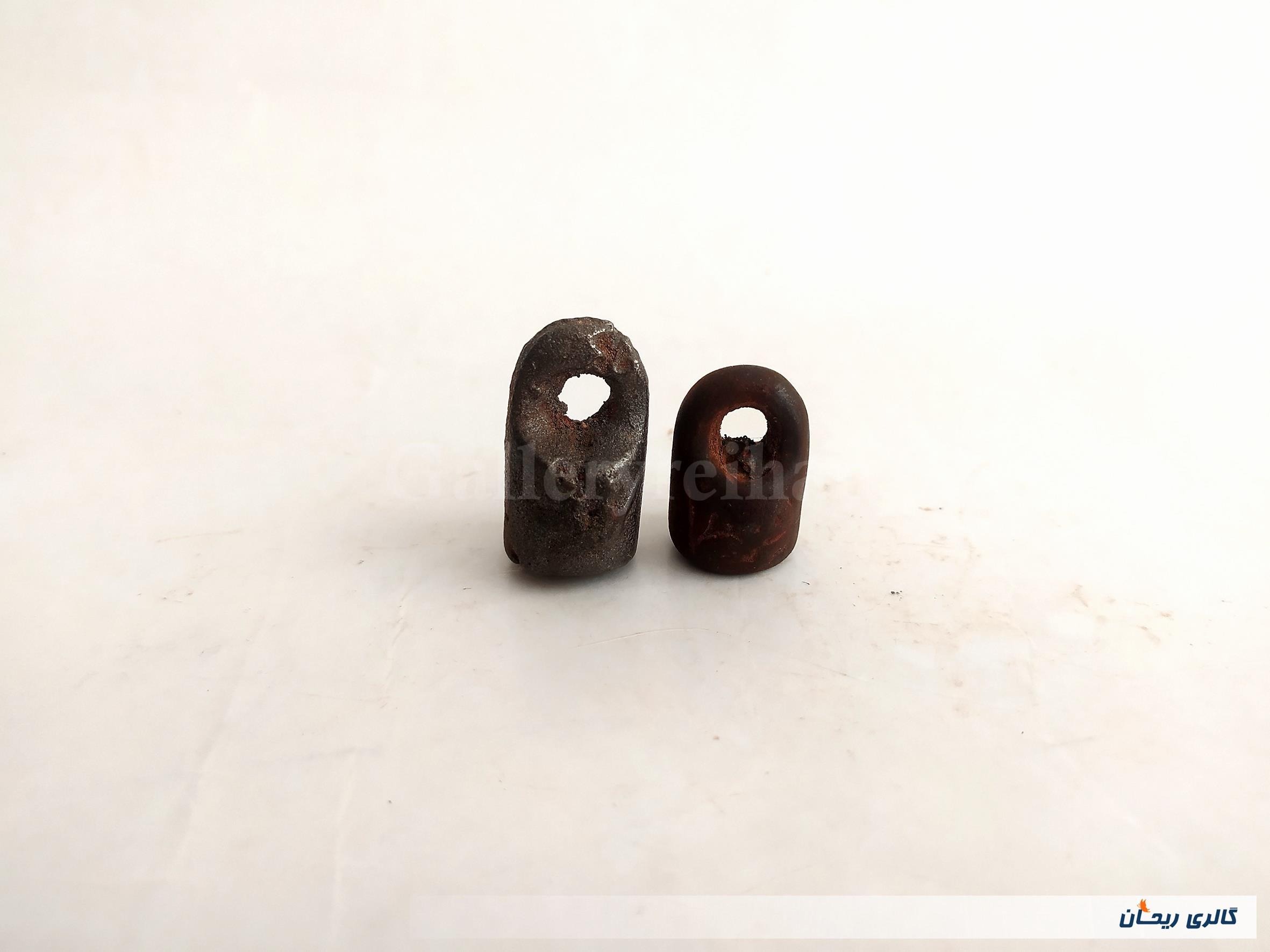 ست 2 عددی وزنه ترازو قدیمی چدنی (کد48795)