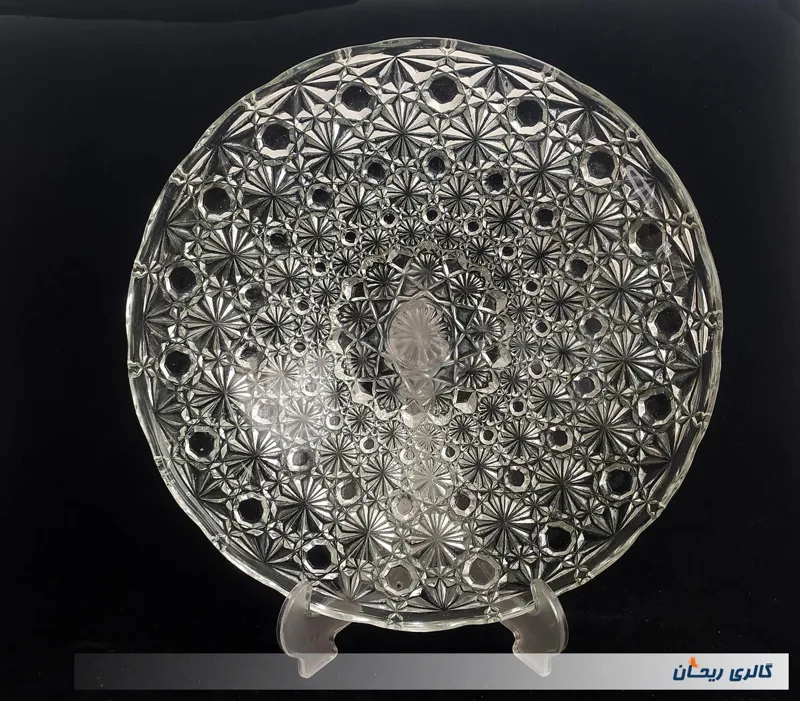دیس میوه خوری بزرگ قدیمی طرح خاص (کد49435)