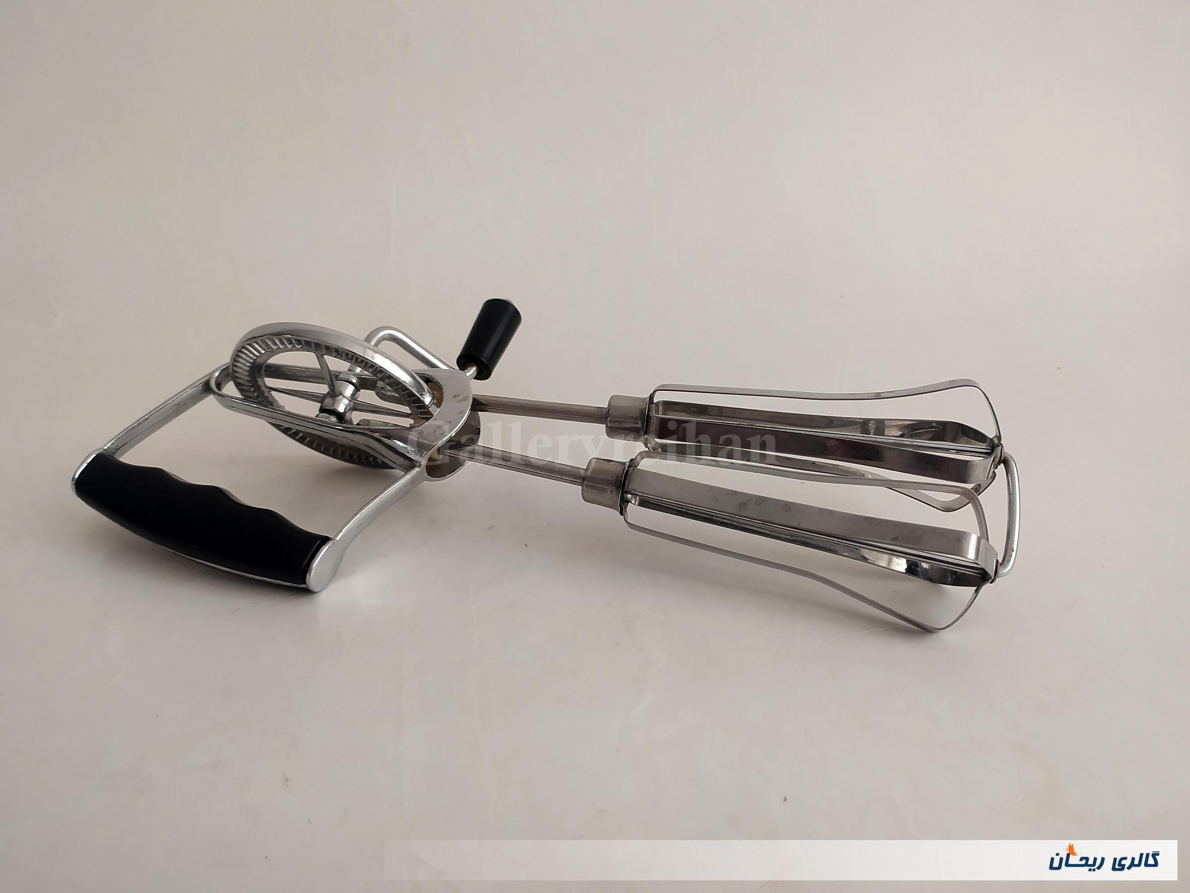همزن دستی کلکسیونی و قدیمی استیل (کد50343)
