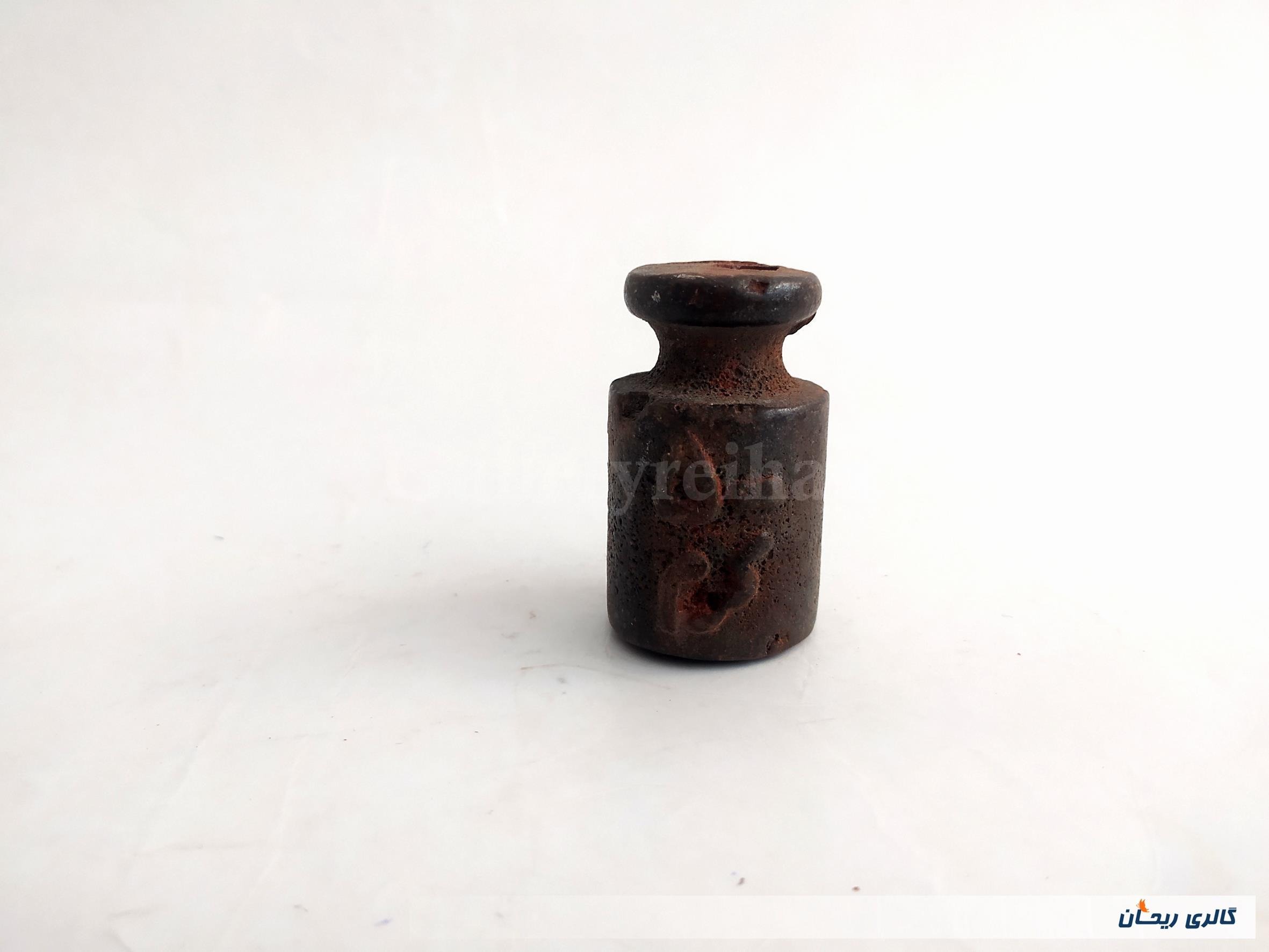 وزنه ترازو قدیمی چدنی 500 گرمی (کد48762)