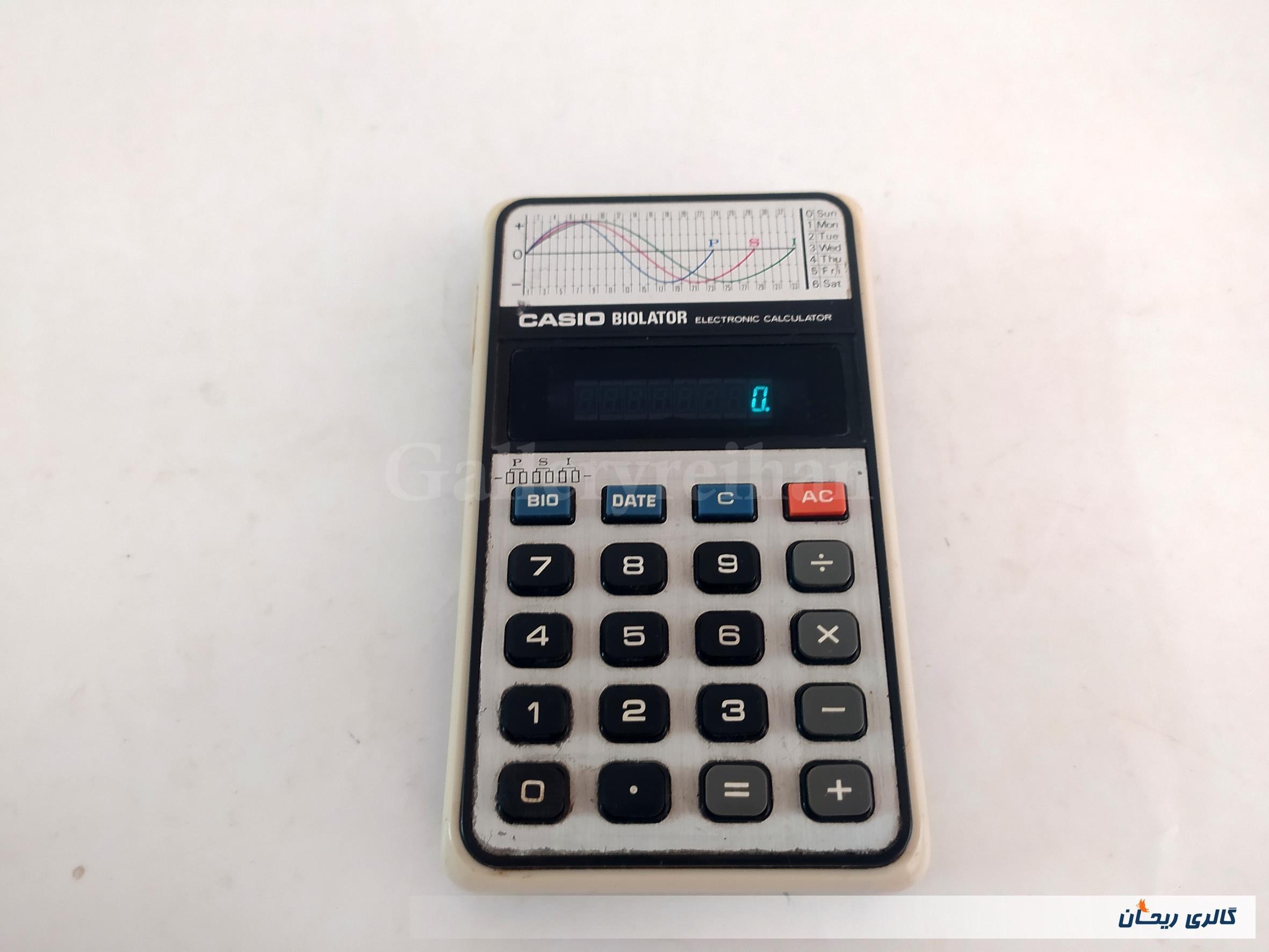ماشین حساب لامپی کلکسیونی CASIO ژاپن (51303)