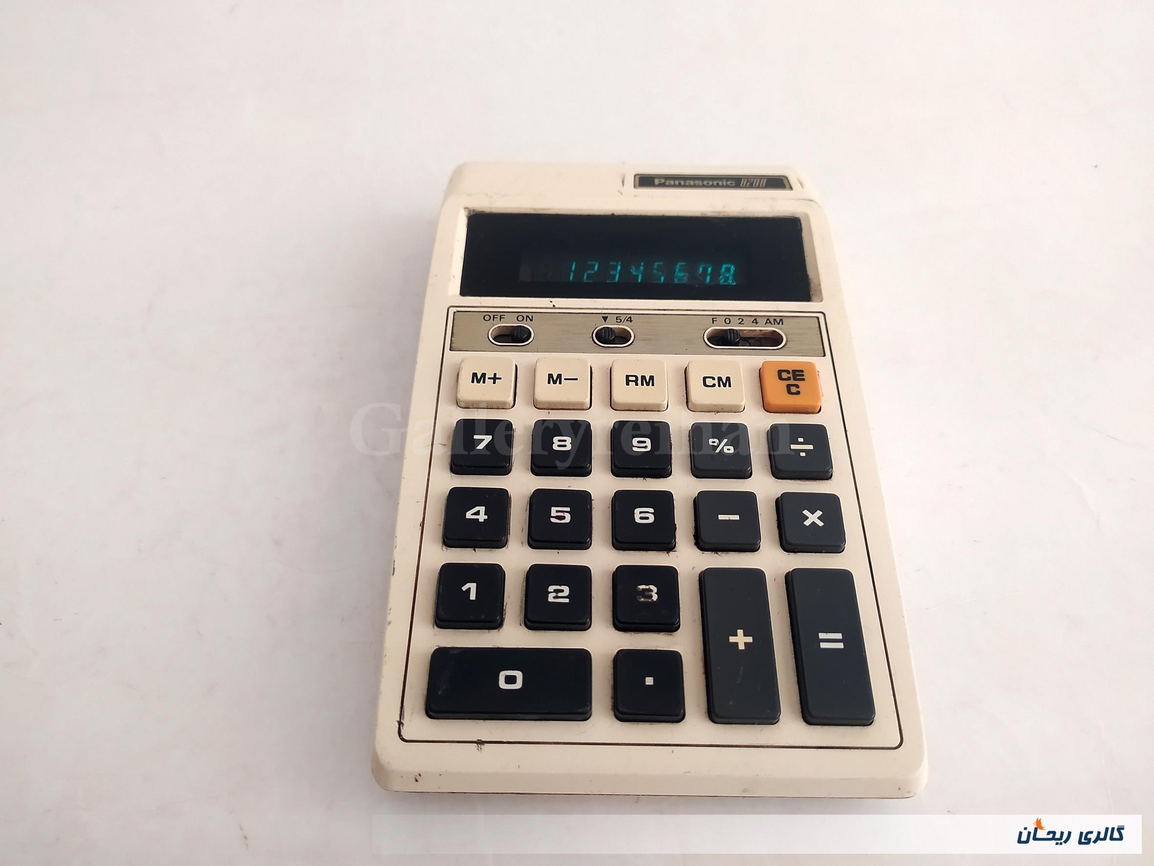 ماشین حساب لامپی کلکسیونی Panasonic 8208 (ک51329)