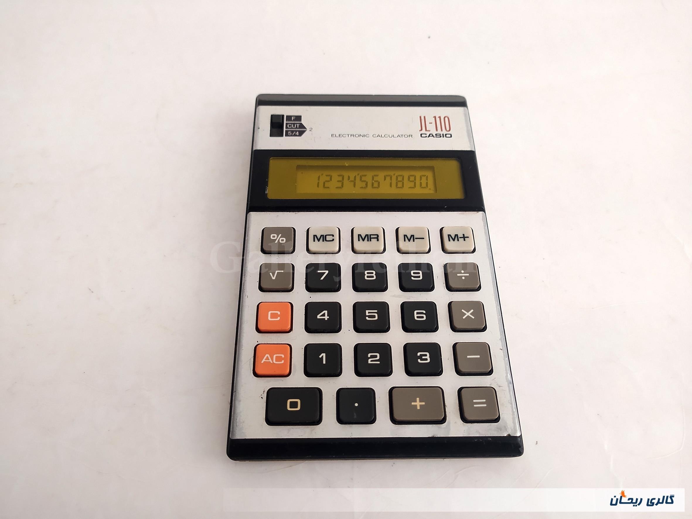 ماشین حساب کلکسیونی CASIO JL-110 ژاپن (کد51330)