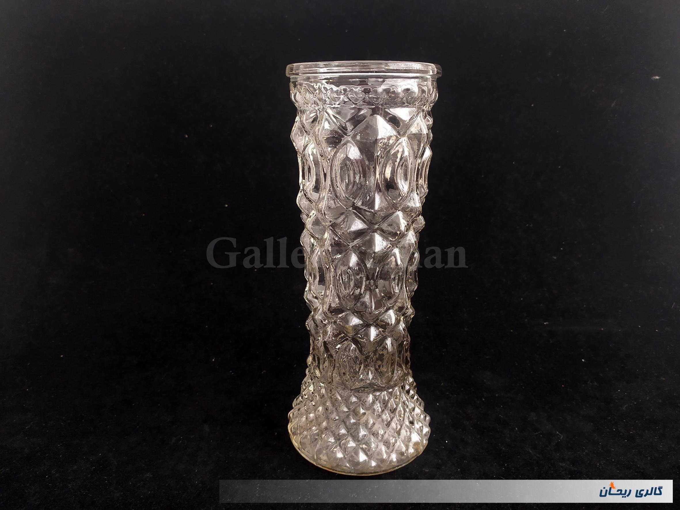 گلدان شیشه ای قدیمی و زیبا و جذاب (کد51593)