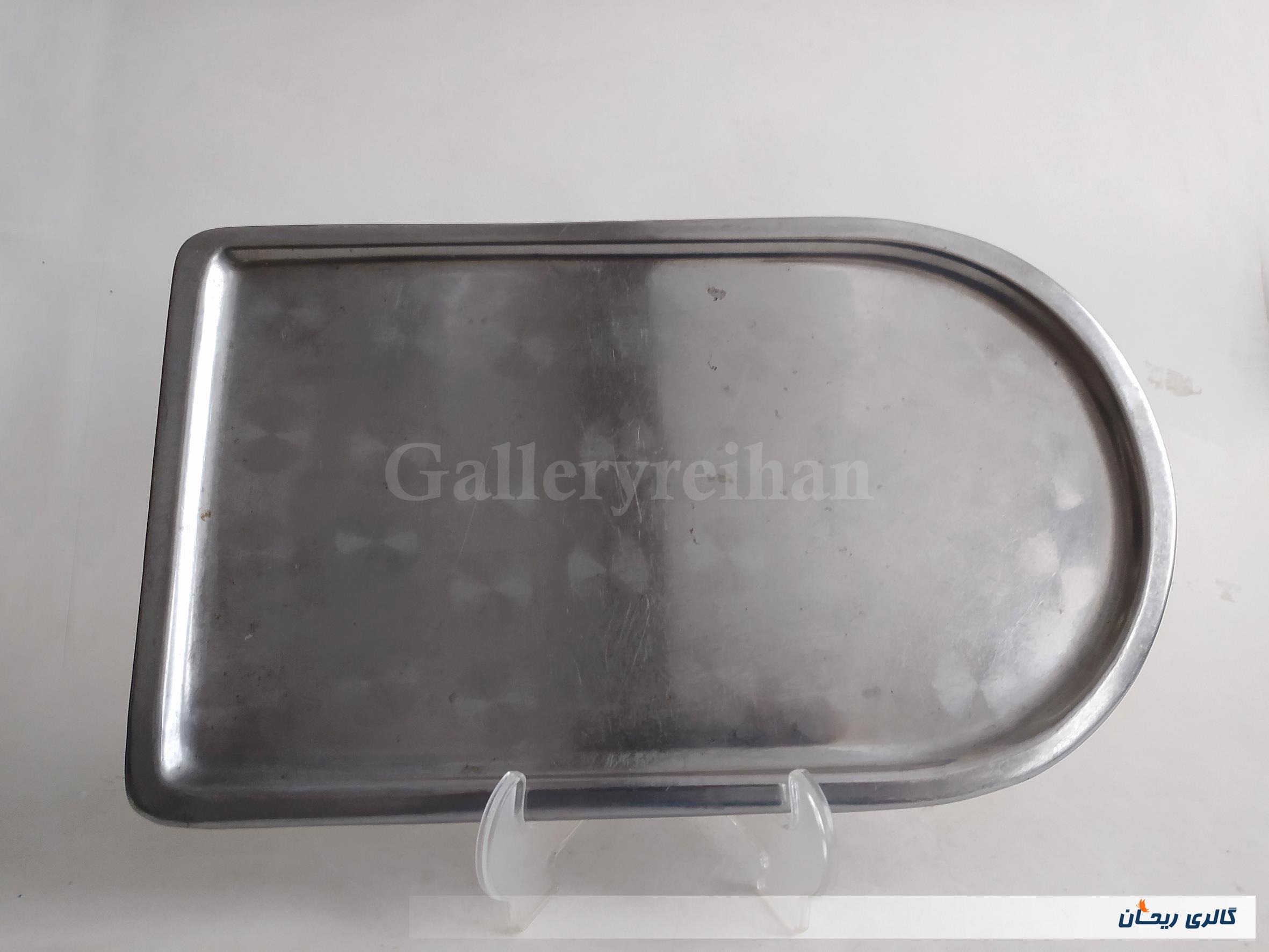 سینی سماور استیل قدیمی زیبا و خاص (کد45628)