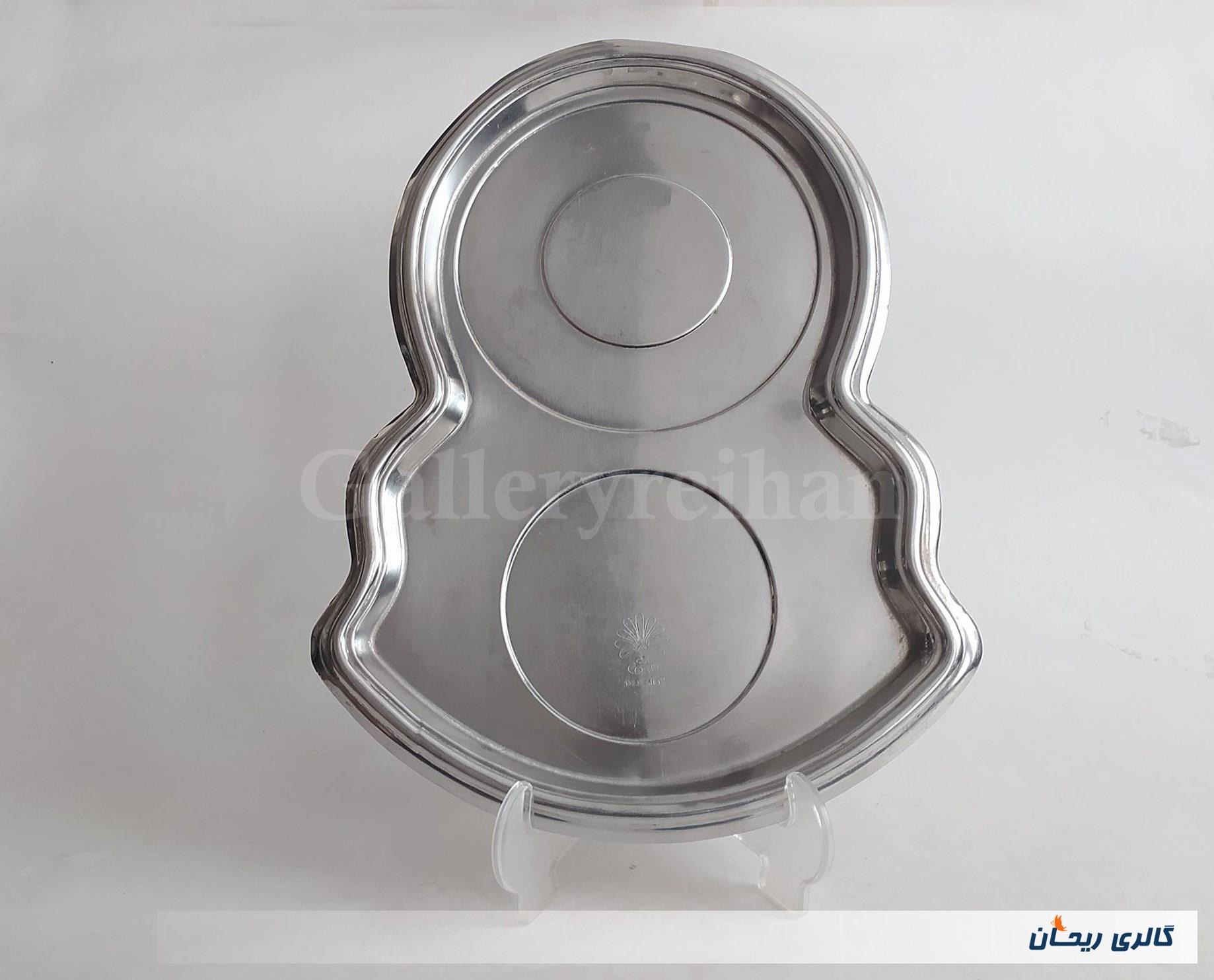 سینی سماور استیل قدیمی زیبا و جذاب (کد45908)