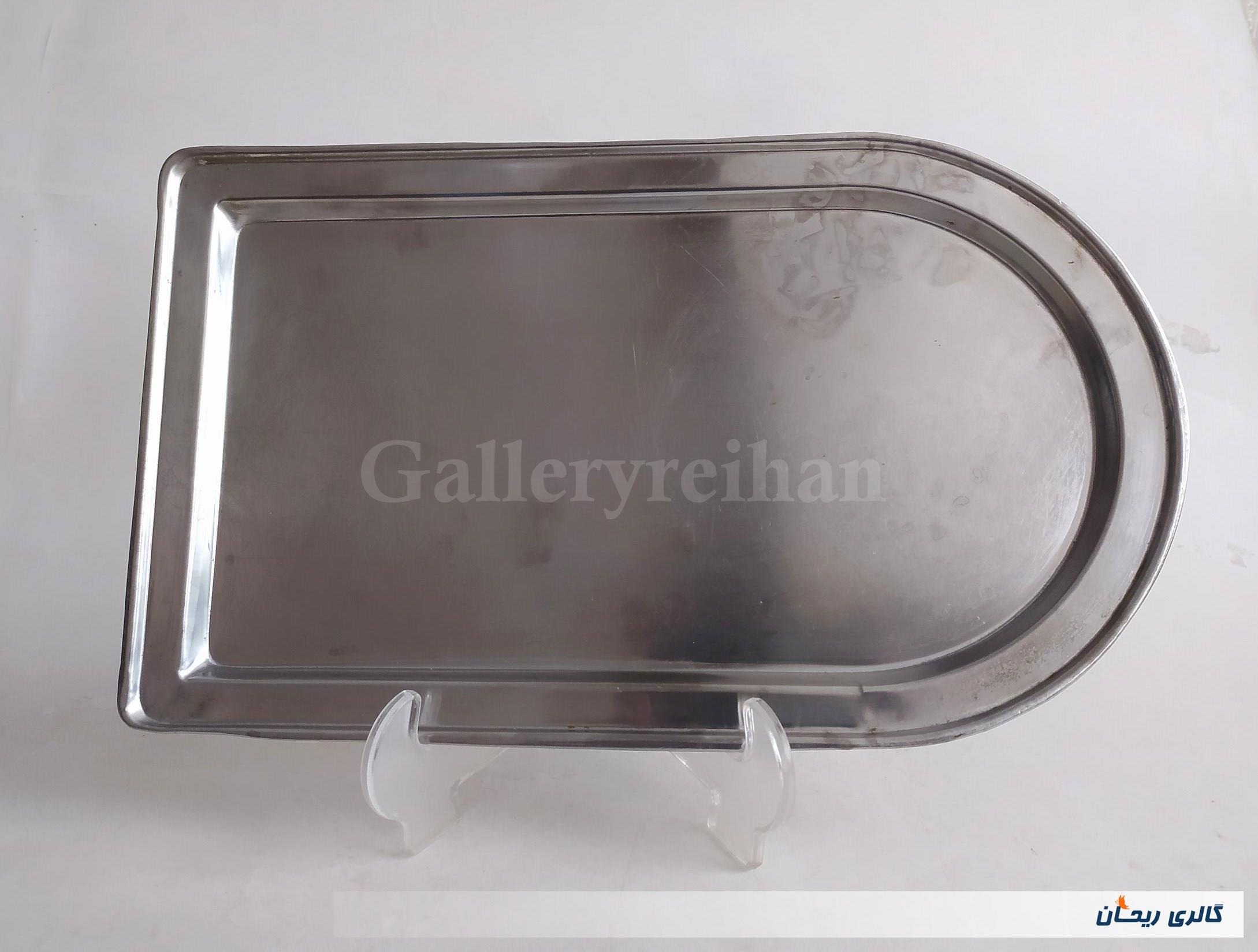 سینی سماور استیل قدیمی زیبا و خاص (کد45931)