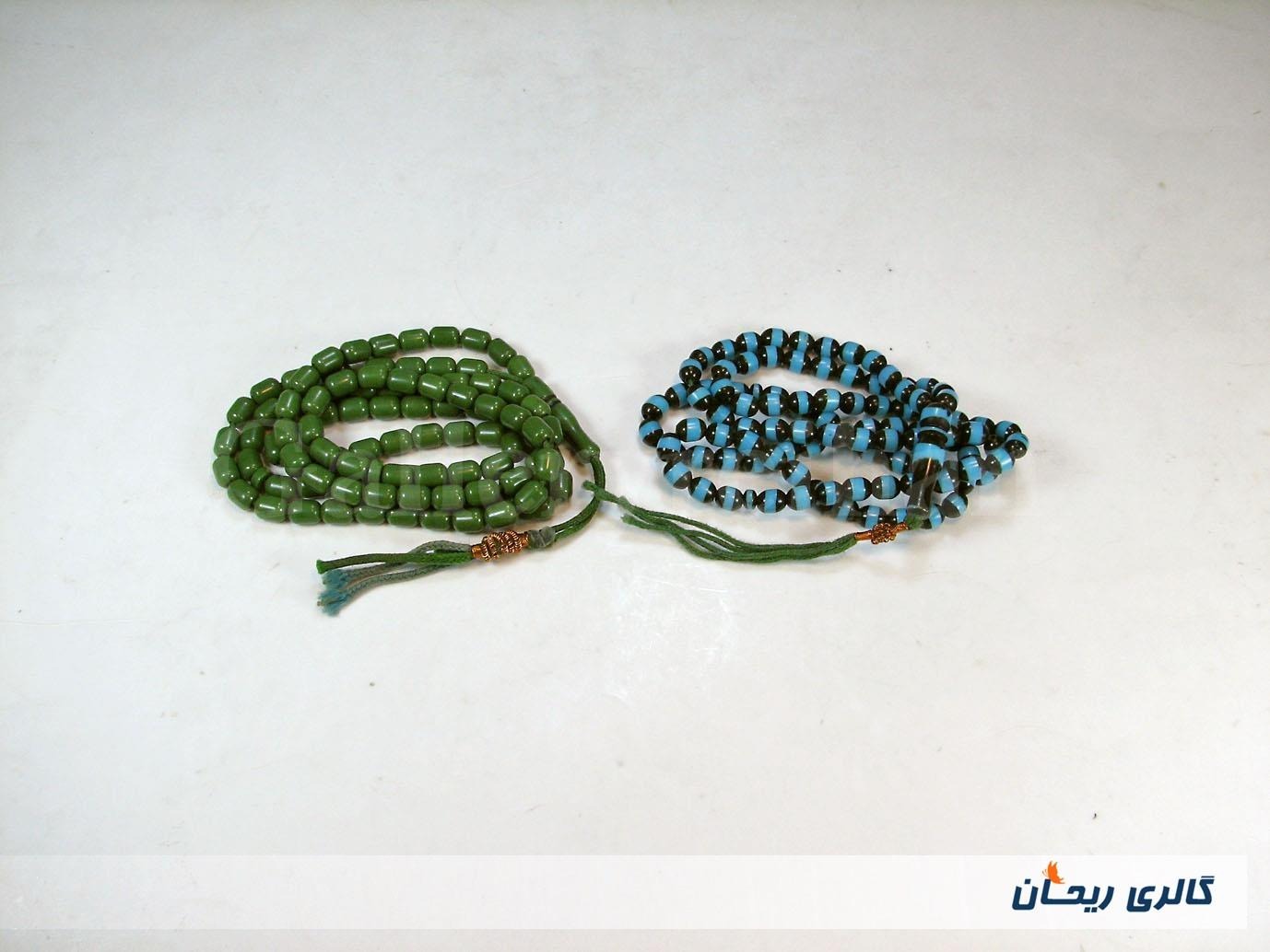 2 عدد تسبیح کلکسیونی قدیمی از جنس پلاستیک (کد8878)
