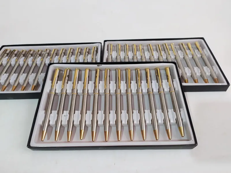 خودکار فلزی طلایی و نقره ای تبلیغاتی (کد44001)