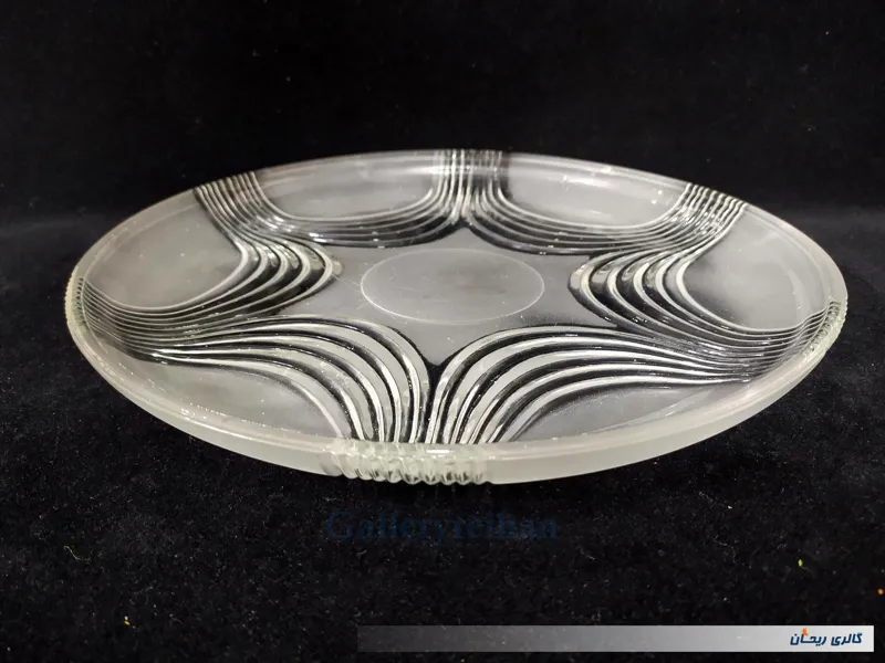 ظرف میوه یا شیرینی قدیمی طرح دورنگ (کد25398)