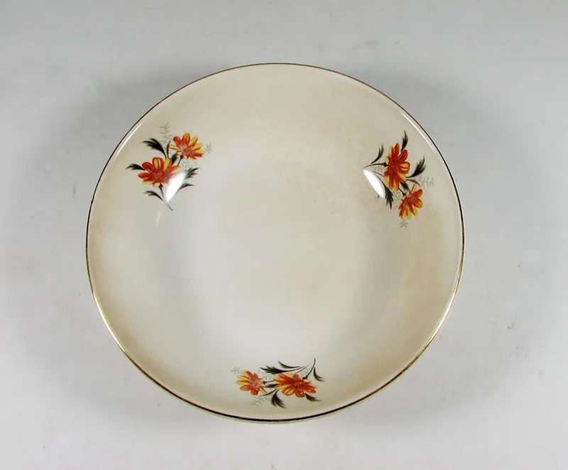 کمپوت خوری سرامیکی طرح گل پاییزی (کد8342)