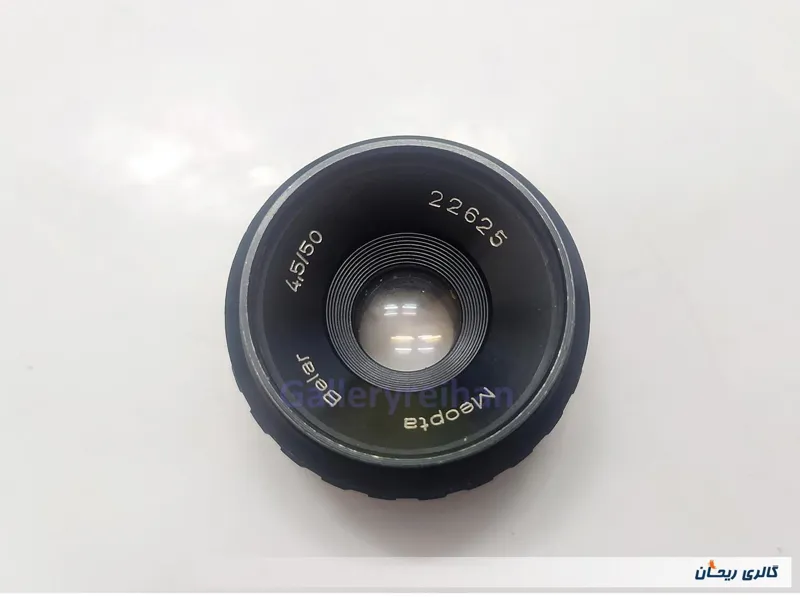 لنز چکسلواکی آگراندیسمان Meopta 50mm f4/5 (ک10996)