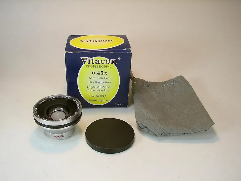 لنز 37MM مبدل واید VITACON WIDE 0/45X (کد 12178)