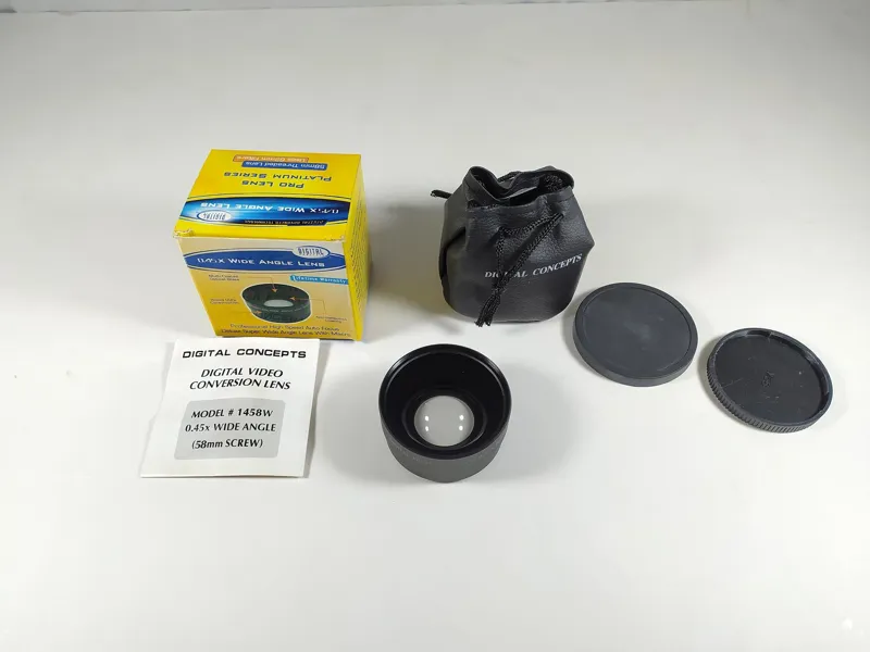 لنز 58mm مبدل واید Digital WIDE 0/45X (کد 12464)