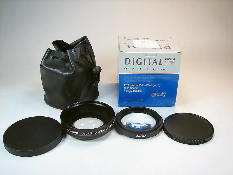لنز 77mm مبدل واید Canon DSLR WIDE 0/45X (کد12551)