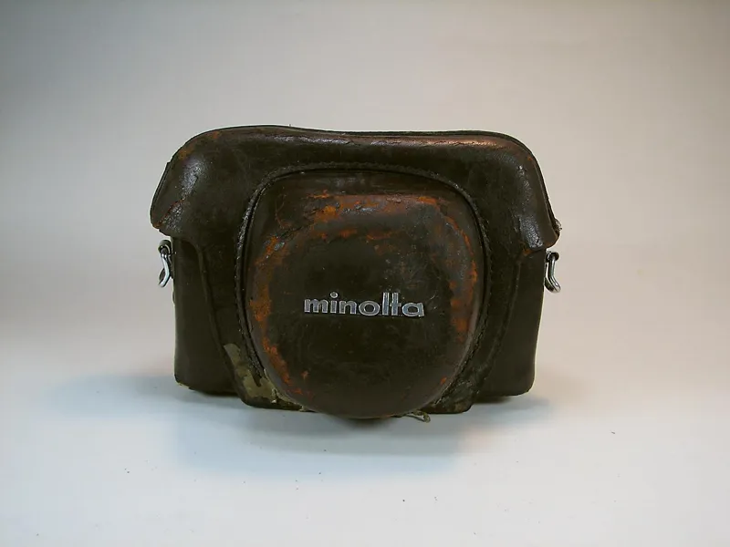 کیف چرمی دوربین قدیمی مینولتا Minolta (کد12579)