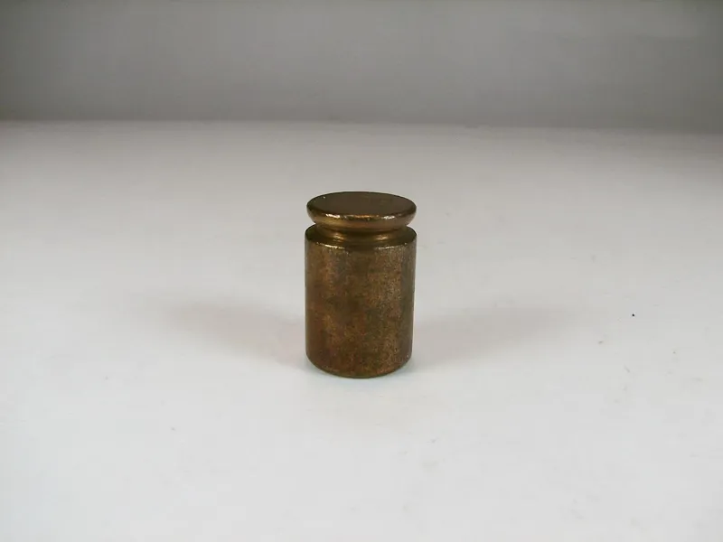 وزنه آهنی روکشدار قدیمی 50 گرمی (کد11315)