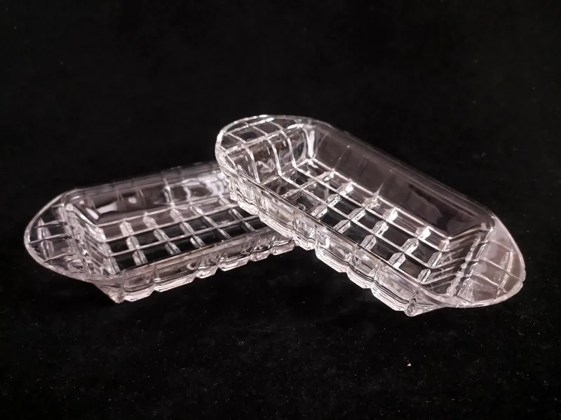 2عدد کره خوری قدیمی بلوری (کد45434-35)