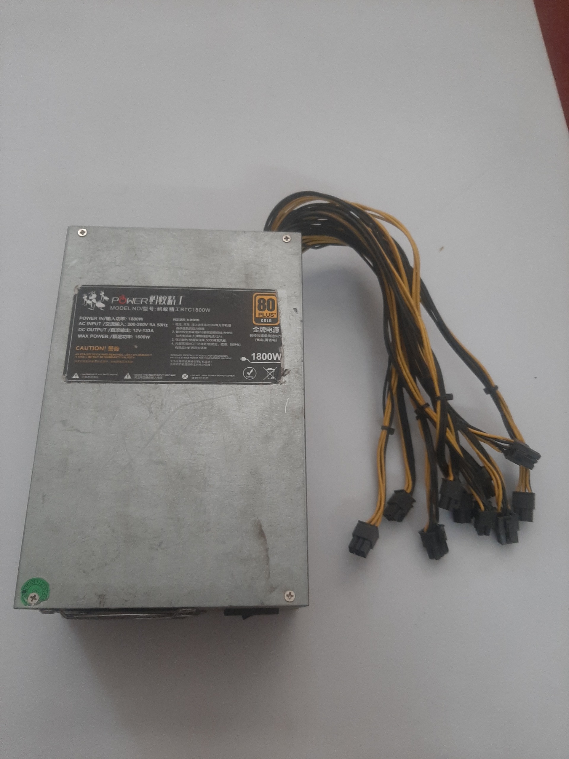 پاور ماینر مورچه 1600 وات 12 ولت 133 آمپر