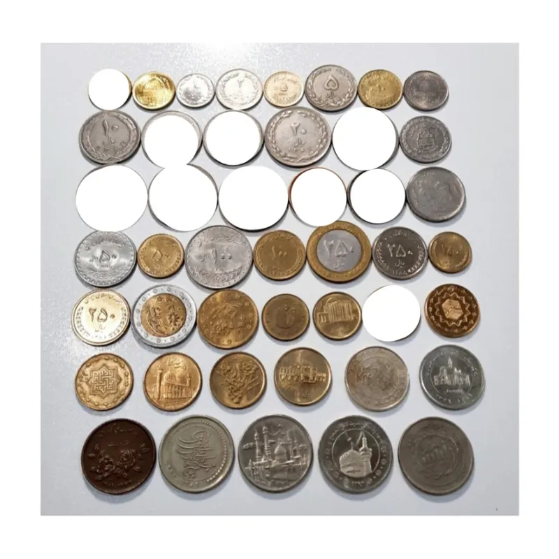 سکه های نمونه جمهوری 35 عدد بدون تکرار