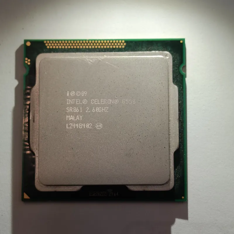 سی پی یو intel celeron g550 2.60GHZ cpu