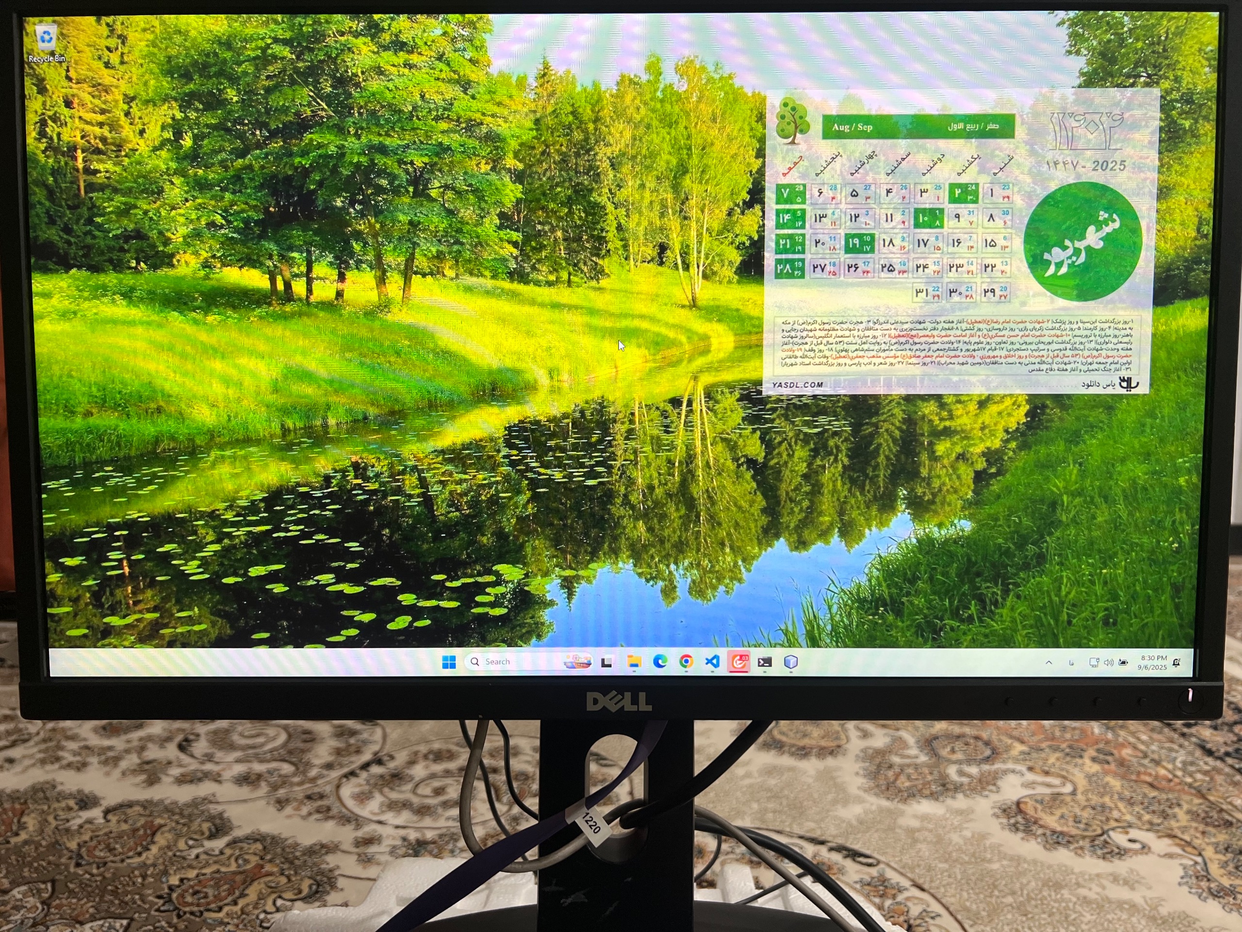 مانیتور p2217h ips