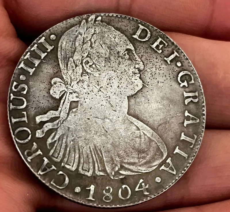 سکه 5 فرانک فرانسه ضرب دو اندازه بزرگ