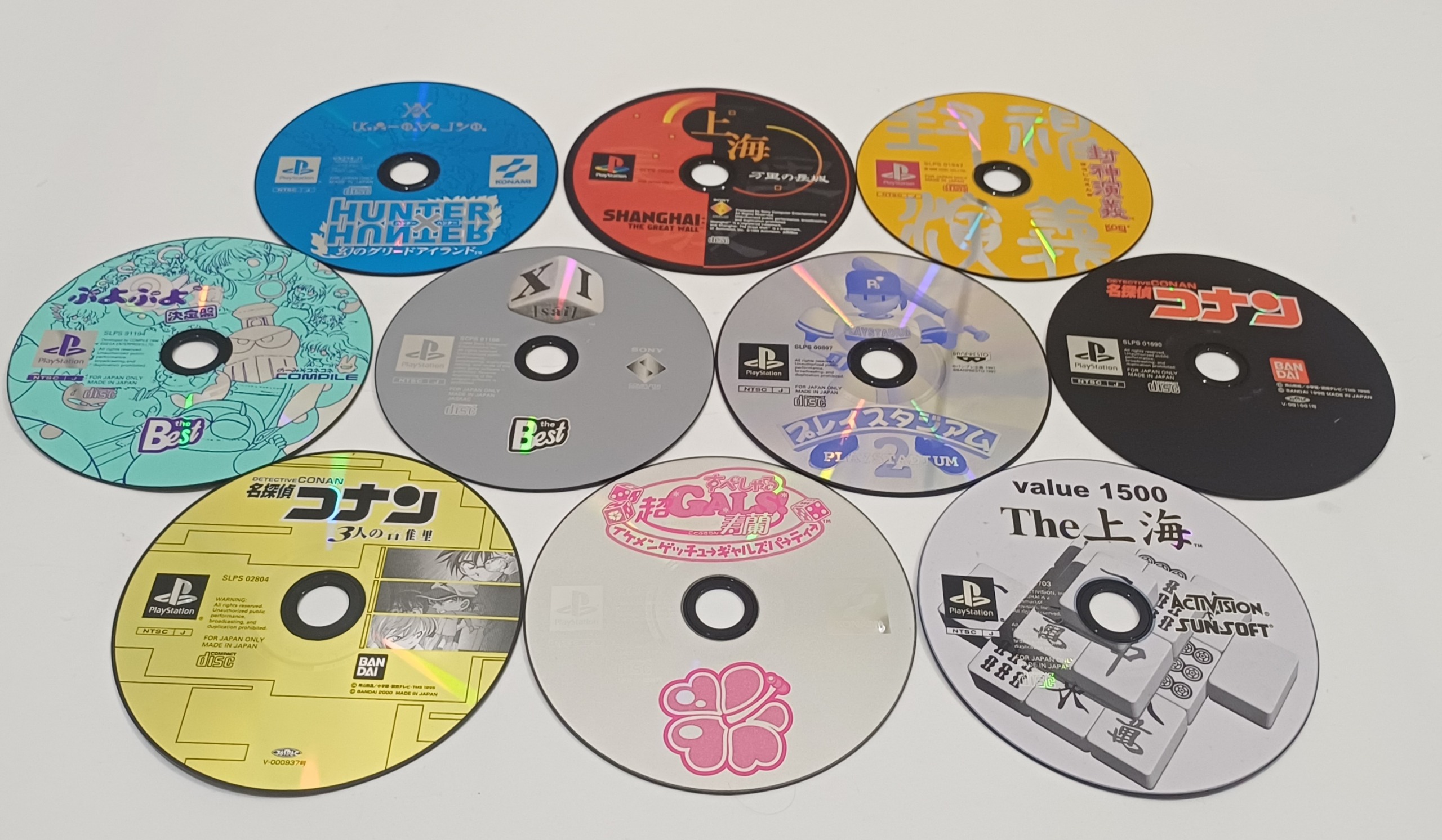 10 عدد دیسک ارجینال پلی وان