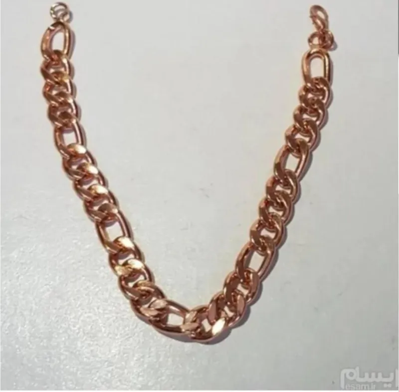 دستبند مردانه مسی مدل فیگارو