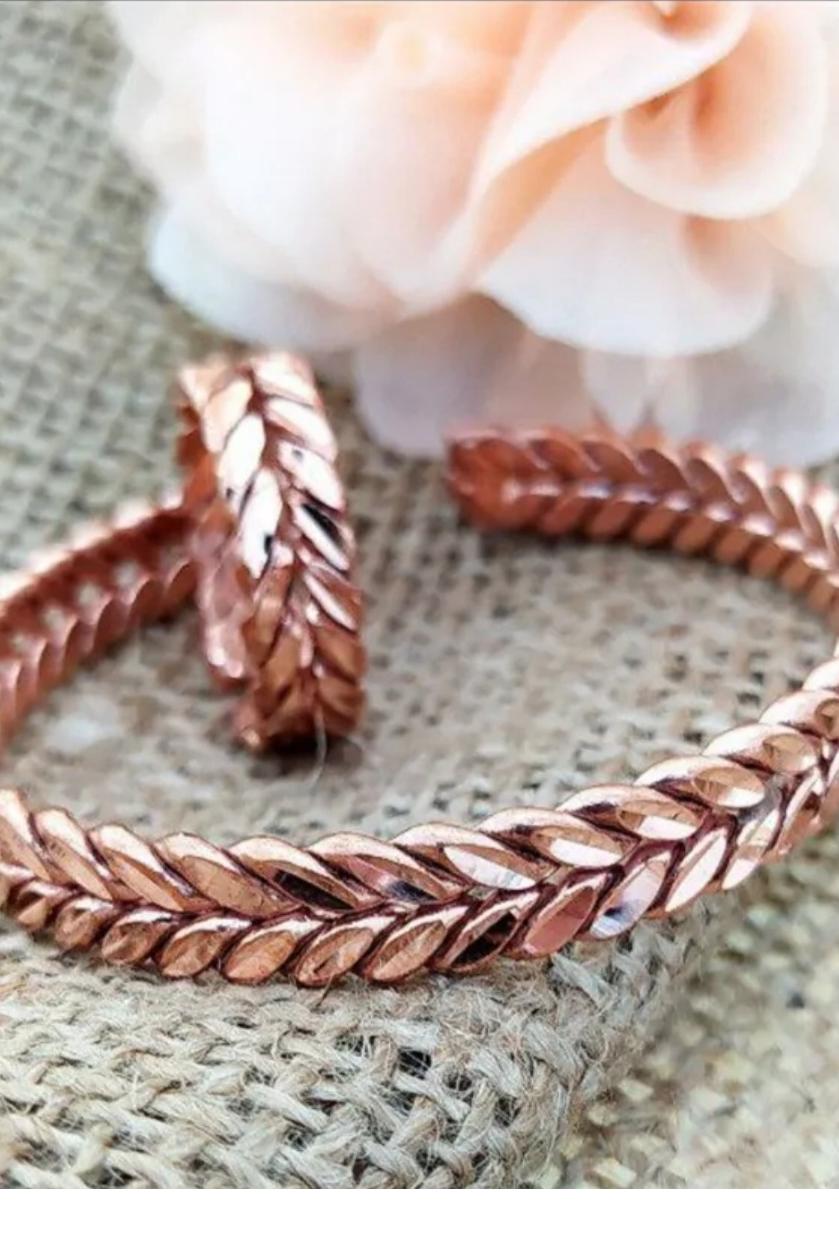 نیم ست مسی مدل آیینه ای