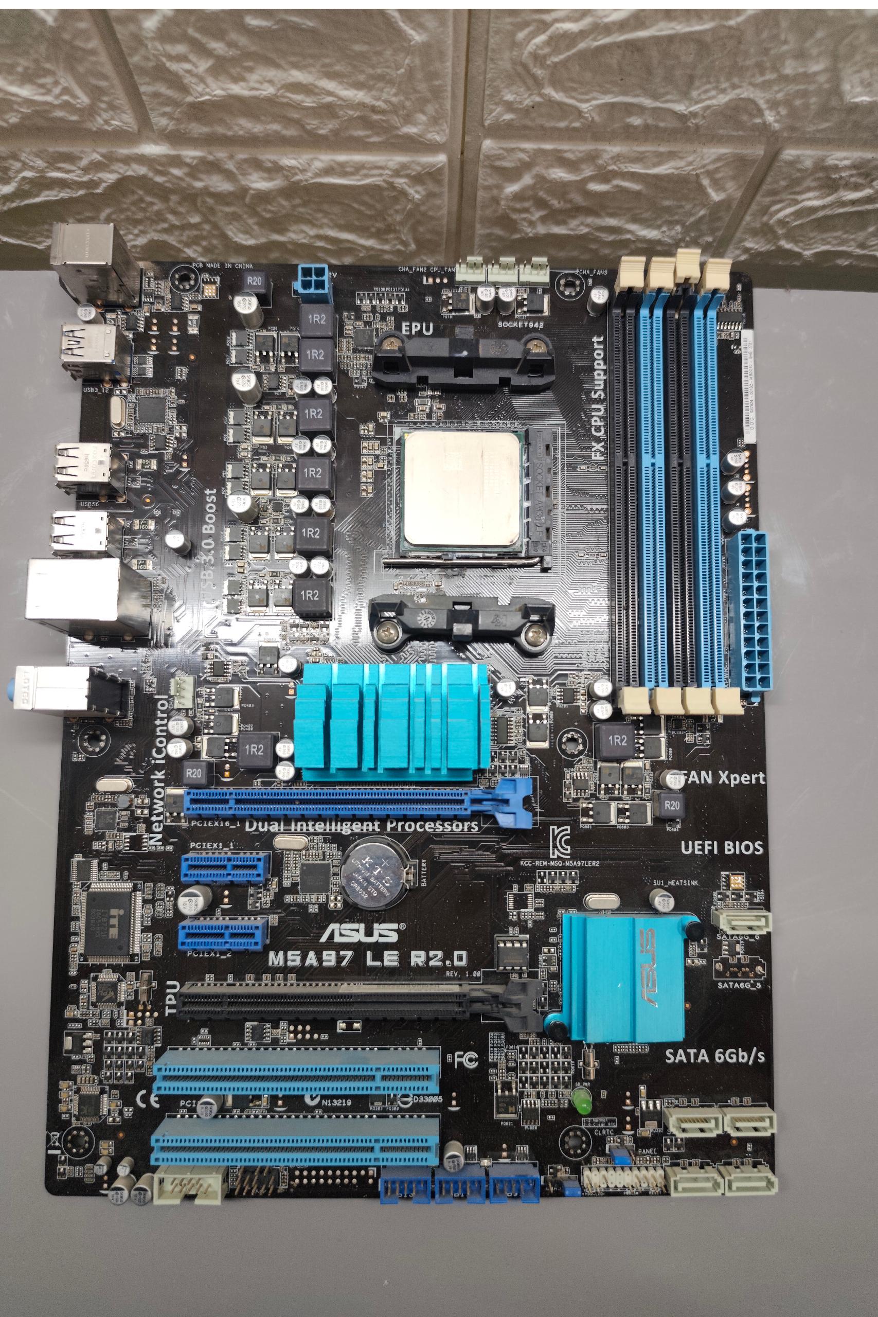 مادربرد m5a97 le r2cpu amd fx 8350