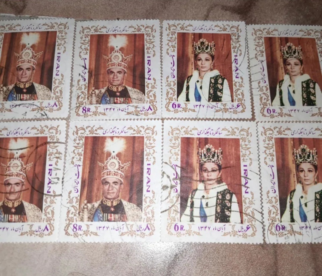 تمبر تاج گذاری
